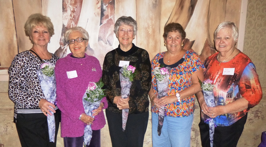 January Birthdays: Lisa Boswell, Dottie Blood, Joan Lohr, Phyllis Tepper, Joan Brindle